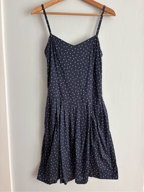 Vintage Laura Ashley Polka Dot Dress